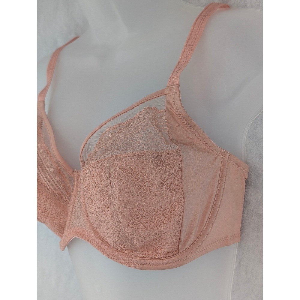 3 Understance Flexwire Ivy Smooth & Salma Bras 32G Beige Rose Latte NWT - Picture 7 of 13